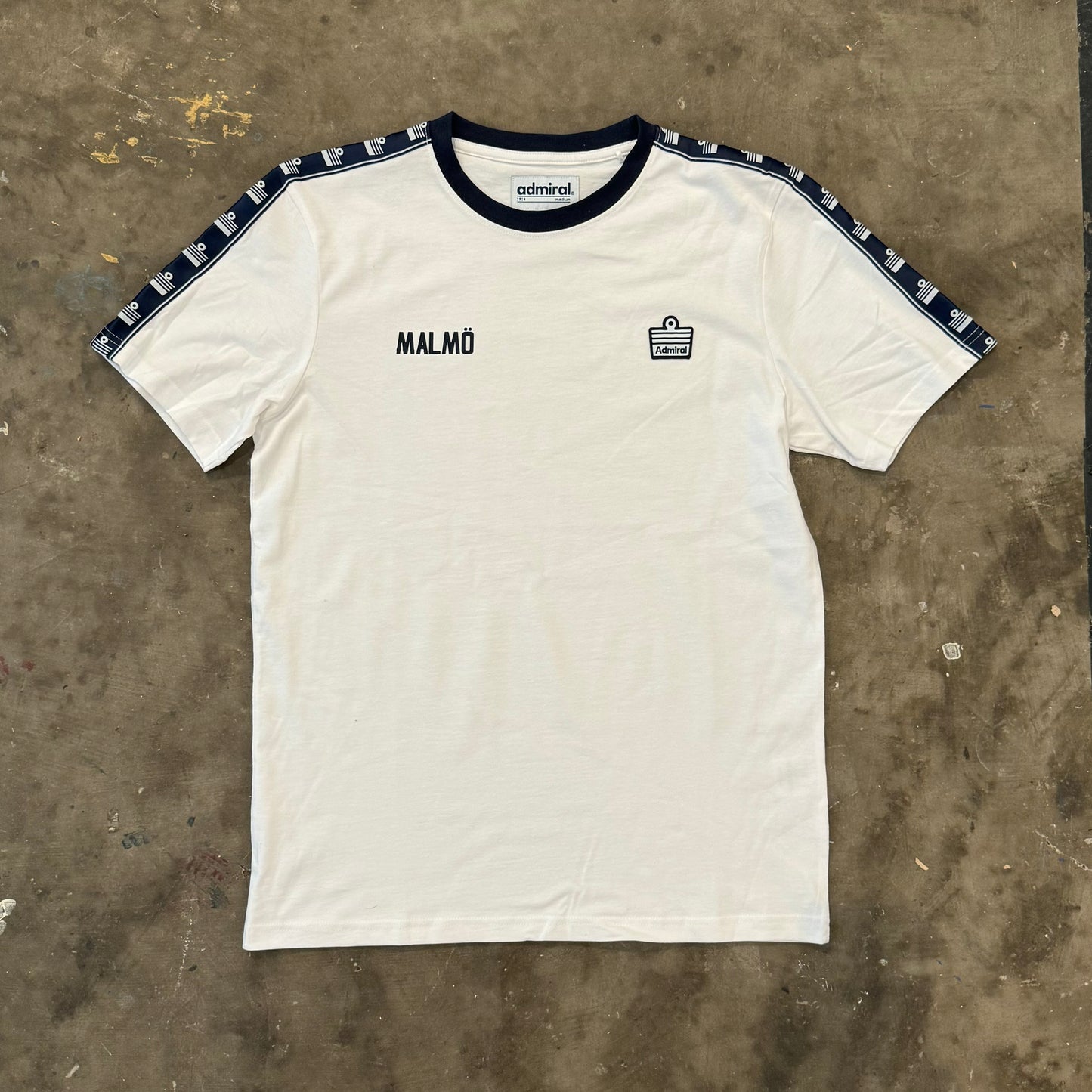 Admiral - T-shirt - Vit