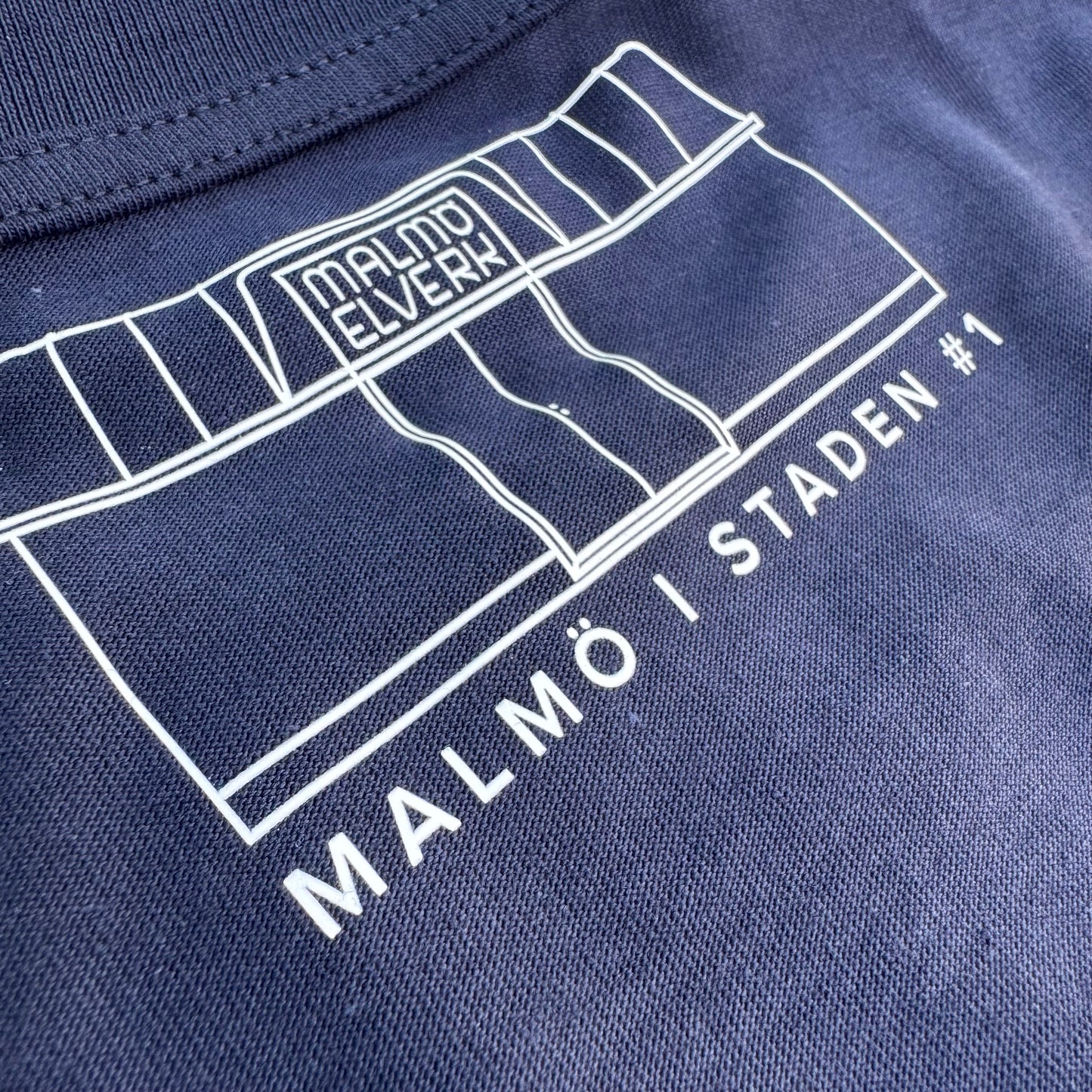 Malmö i staden #1 - T-shirt - Navy