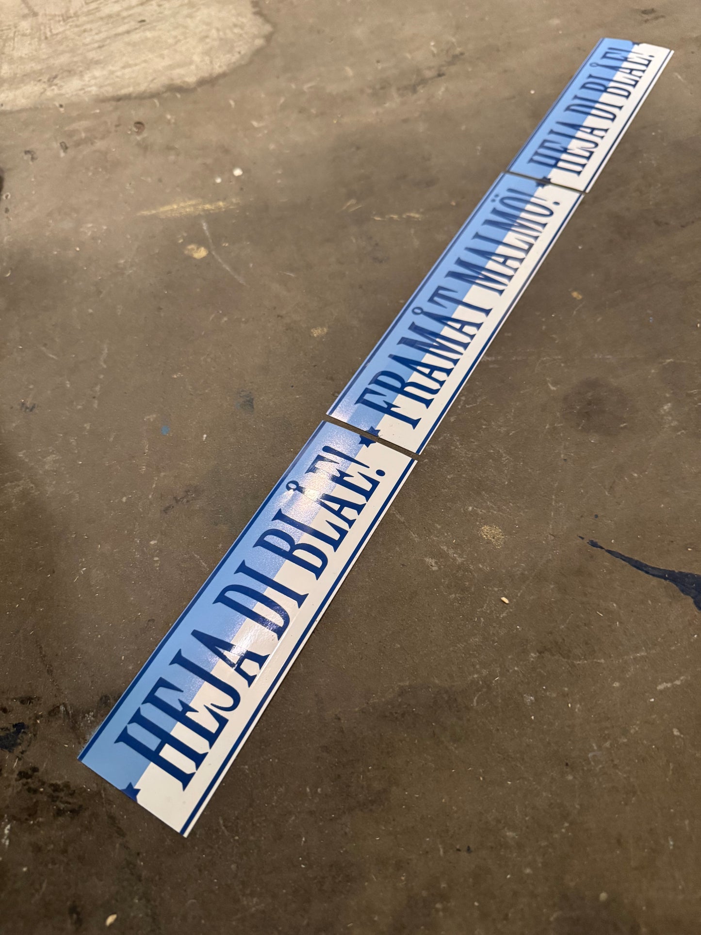 *Framåt Malmö!* - Klibba