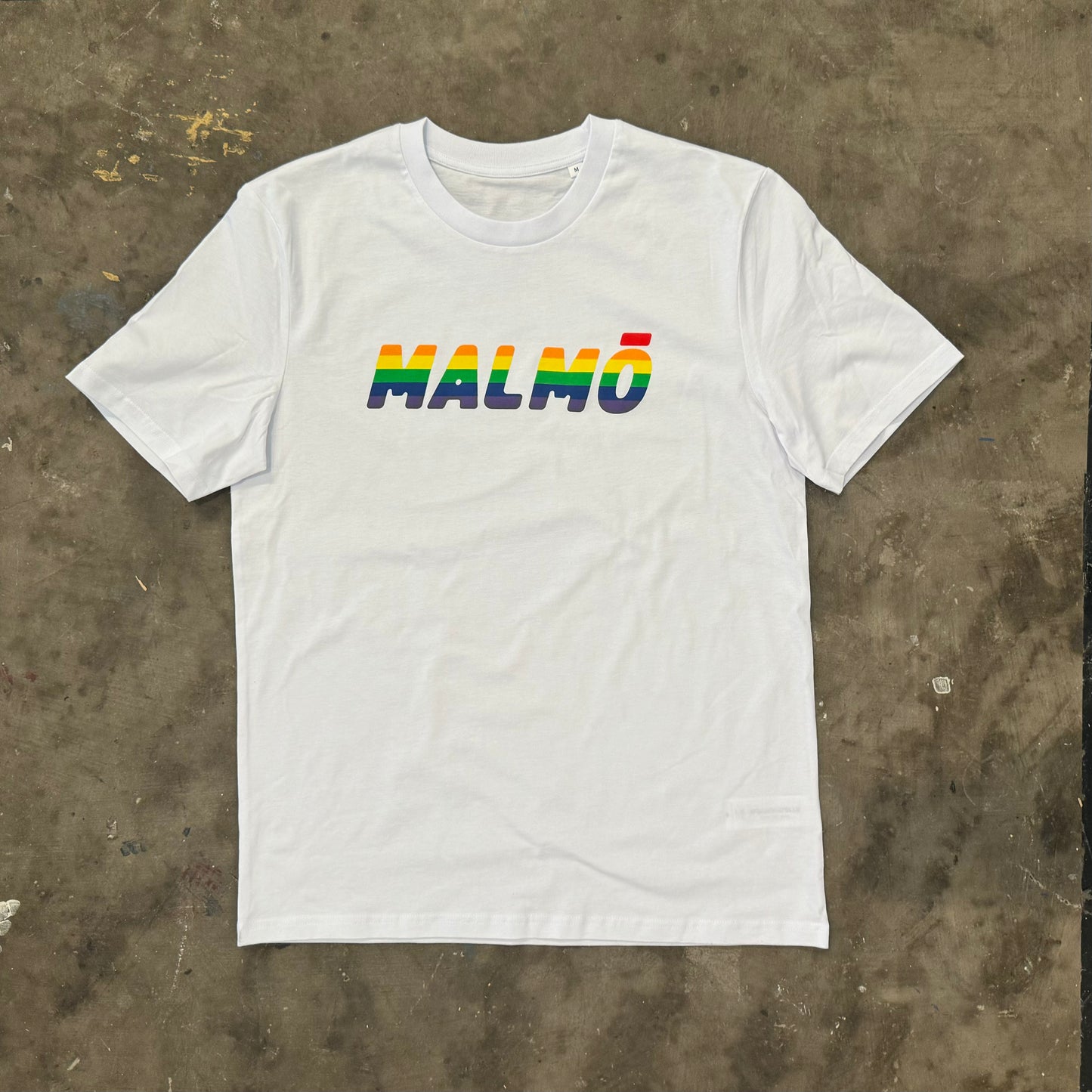 MALMÖ Pride - T-shirt - Vit