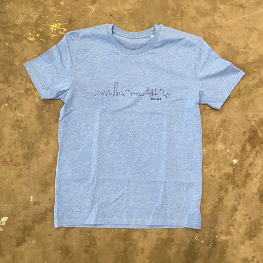 Skyline - T-shirt - Ljusblå