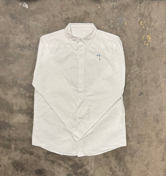 Bosse - Oxfordskjorta - Vit