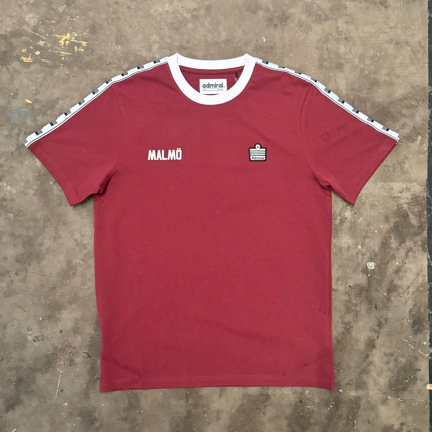 Admiral - T-shirt - Burgundy