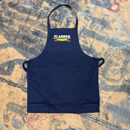 FLABBEN - Förkläde - Navy/korv