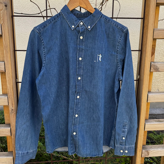 Bosse - Jeansskjorta - Mid wash