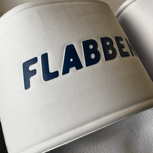 FLABBEN - Badtofflor - Vit