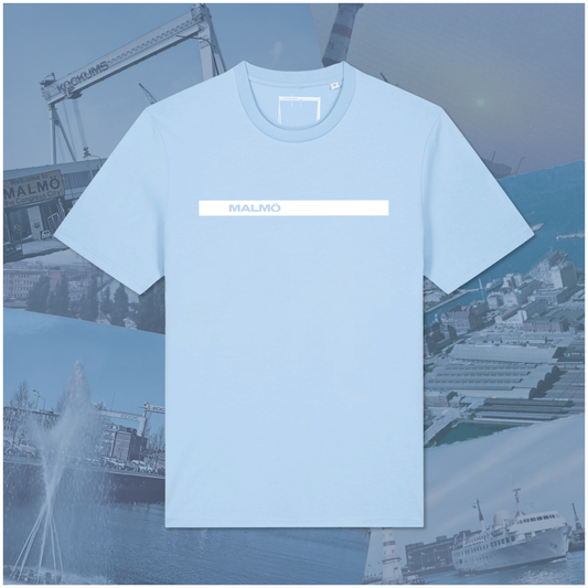 Malmö I Staden #2 - T-shirt - Himmelsblå