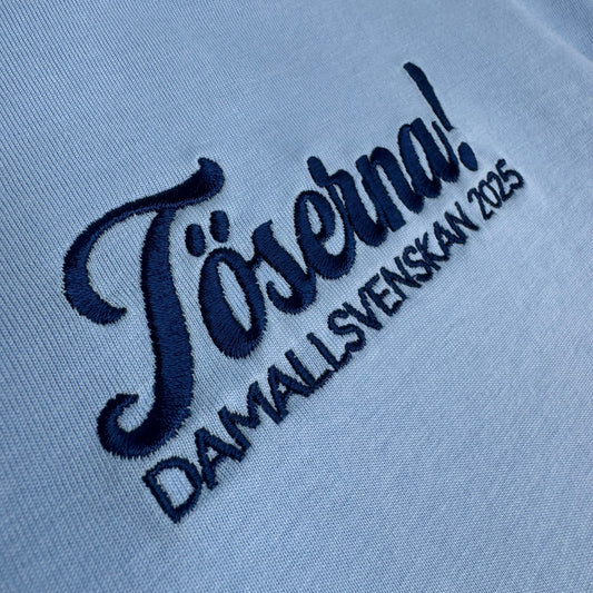 Damallsvenskan- T-shirt - Himmelsblå