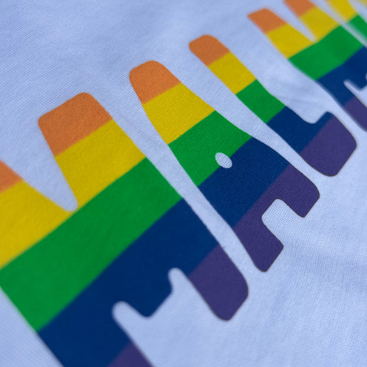 MALMÖ Pride - T-shirt - Vit