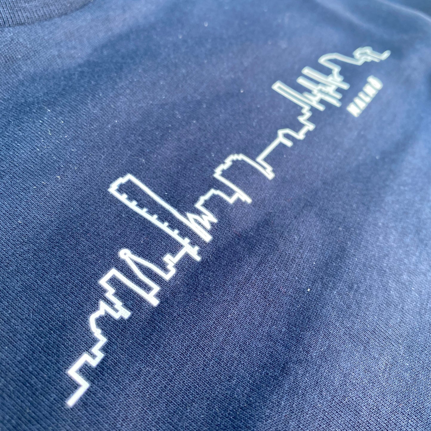 Skyline - Baby T-Shirt - Navy