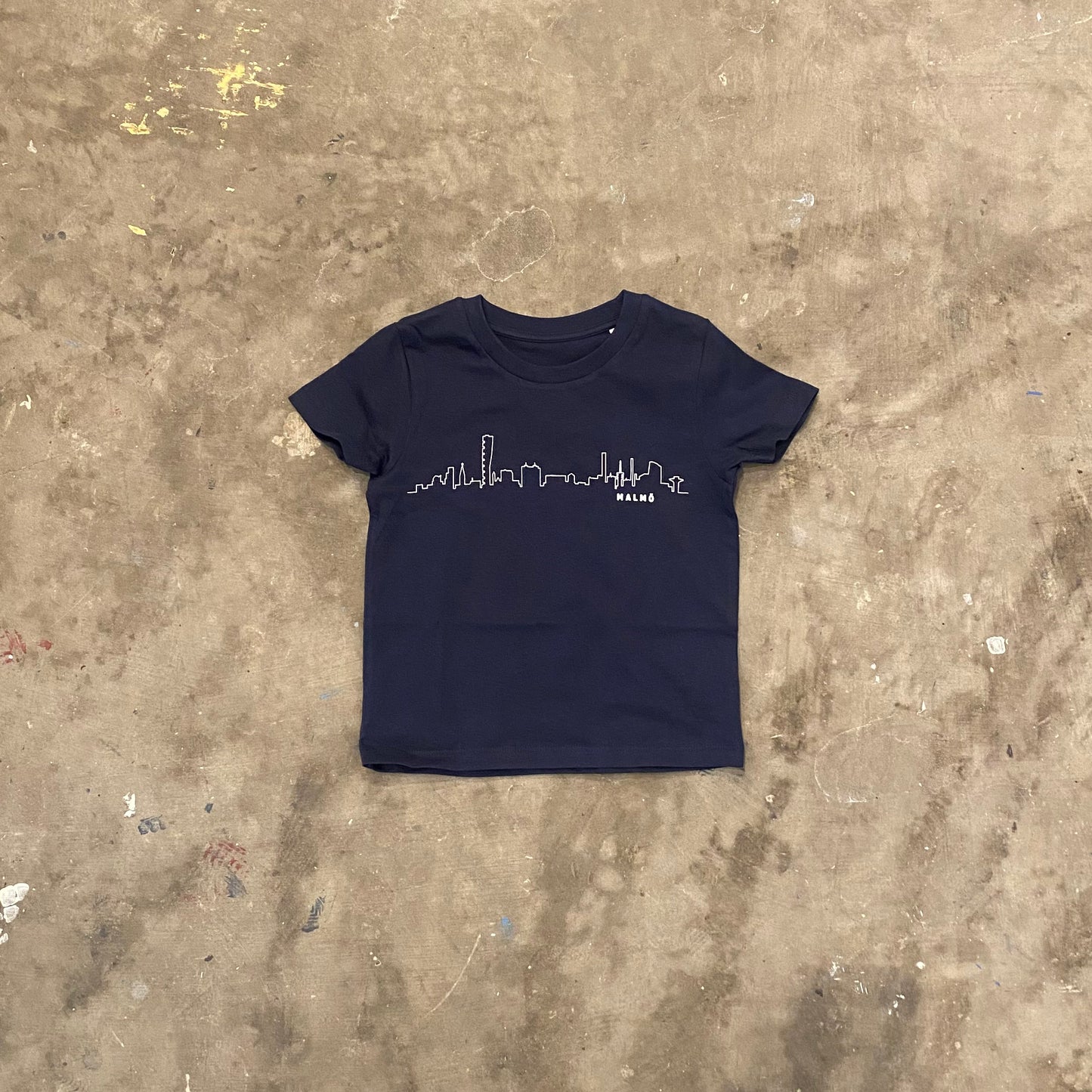 Skyline - Barn T-shirt - Navy